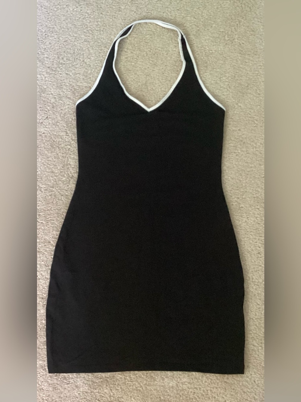 Divided Halter Dress